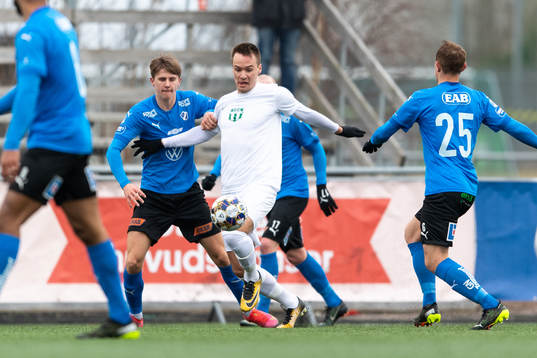 Halmstads Erik Ahlstrand och Västerås Viktor Prodell