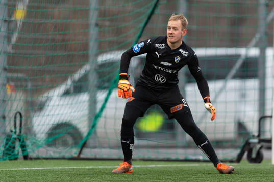 Halmstads målvakt Malte Påhlsson