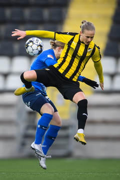 Eskilstunas Fiona Eriksson och Häckens Filippa Curmark