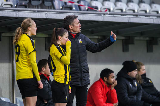 Häckens tränare Mats Gren