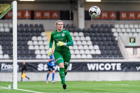 Eskilstunas målvakt Emelie Lundberg