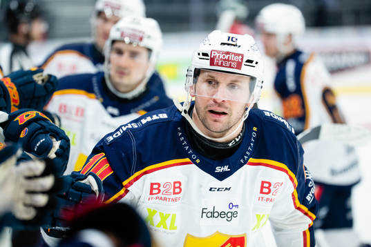 Djurgårdens Niclas Bergfors jublar