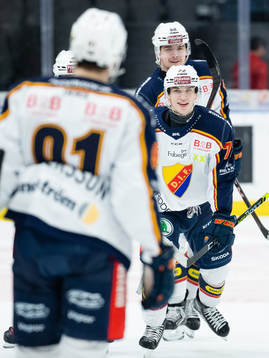 Djurgårdens William Eklund jublar