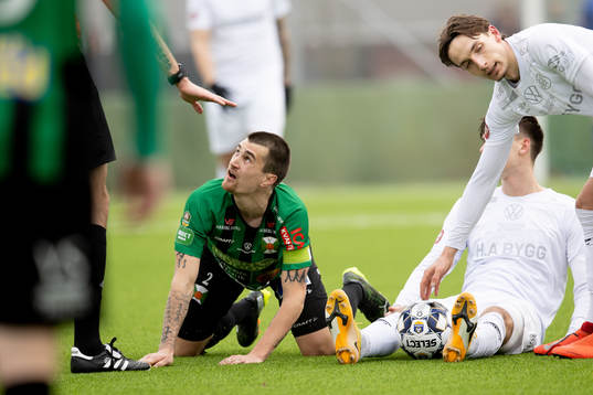 Varbergs Jon Birkfeldt och Örgrytes Lukas Browning