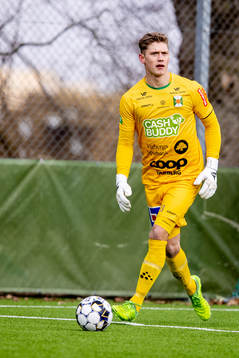 Varbergs målvakt Albin Svensson