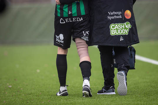 Varbergs Anton Liljenbäck skadas