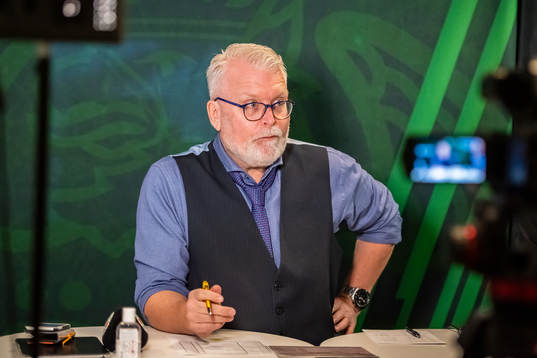 Rögle lives programledare Roger Bengtsson