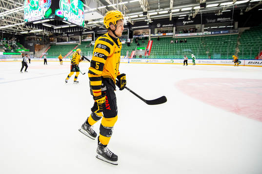 Skellefteås Philip Broberg deppar