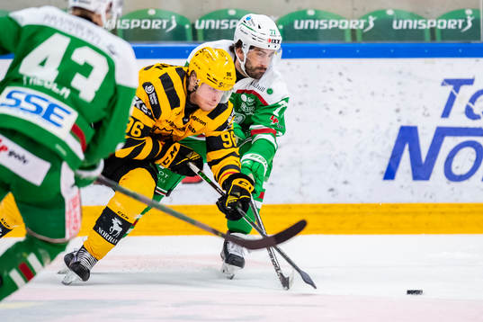 Skellefteås Rickard Hugg  och Rögles Joseph Laleggia