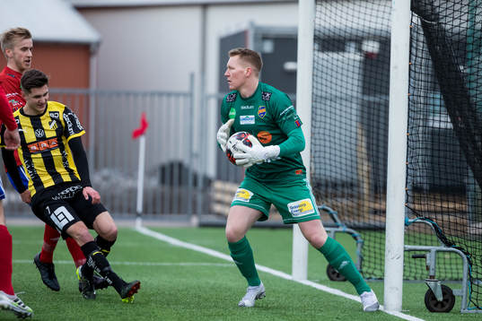 Gauthiods målvakt Niklas Eriksson