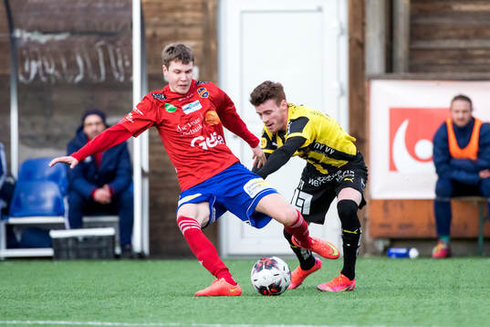 Häckens Gustav Berggren och Gauthiods Oscar Norlin