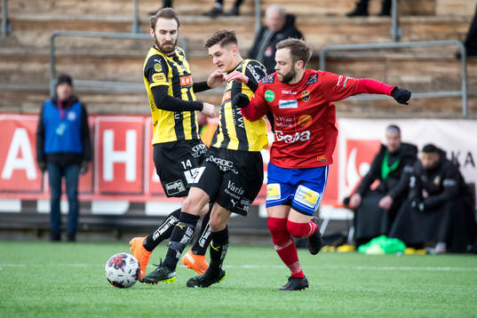 Häckens Leo Bengtsson och Gauthiods Erik Forsblad