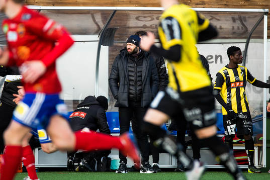 Häckens tränare Andreas Alm