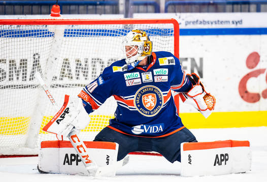 Växjös målvakt Viktor Fasth