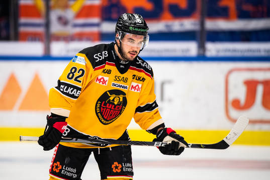 Luleås Chris Desousa deppar
