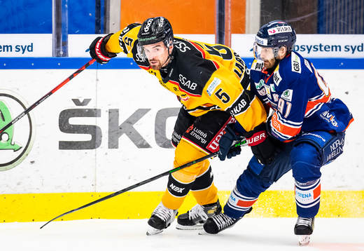Växjös Andrew Calof och Luleås Eddie Larsson