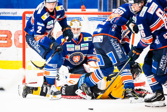 Växjös målvakt Viktor Fasth