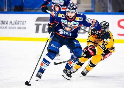 Växjös Emil Pettersson och Luleås Chris Desousa