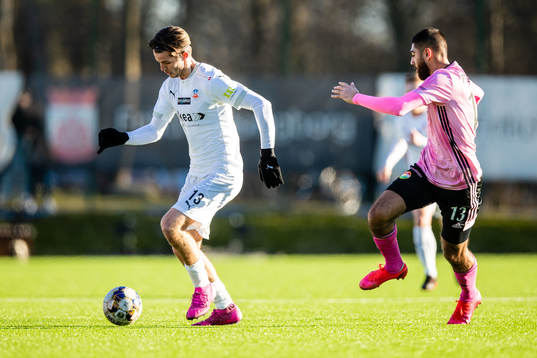 Helsingborgs Wilhelm Loeper och Dalkurds Rassa Rahmani