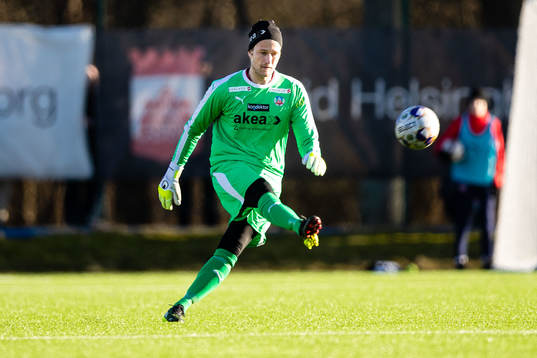 Helsingborgs målvakt Anders Lindegaard
