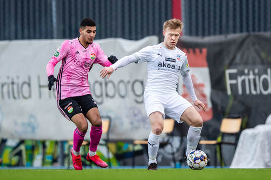 Dalkurds Marcel El-Marakbji och Helsingborgs Andreas