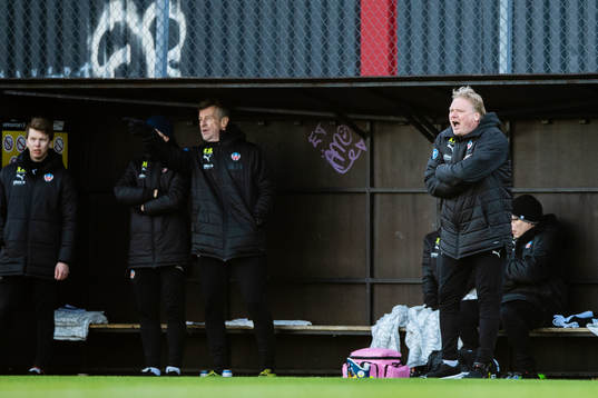 Helsingborgs fysioterapeut Marcus Linnér,målvaktstränare