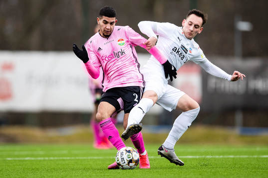 Dalkurds Marcel El-Marakbji och Helsingborgs Vladislav
