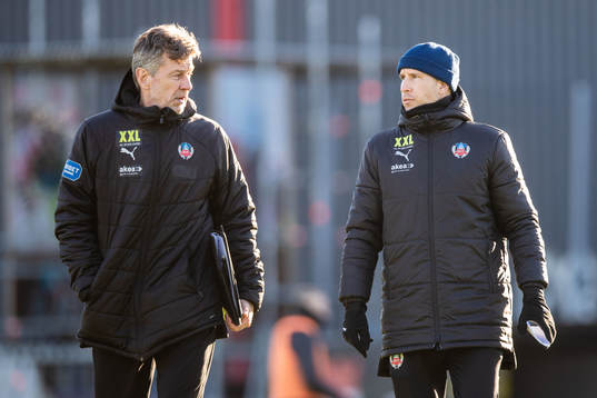 Helsingborgs målvaktstränare Sven Andersson och