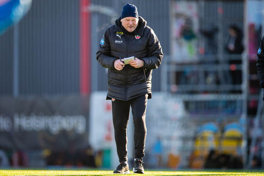 Helsingborgs tränare Jörgen Lennartsson