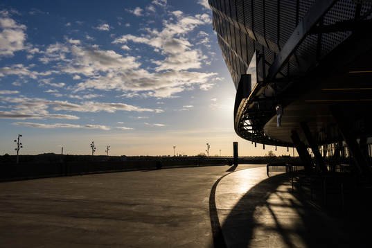 Vy över Tele2 Arena