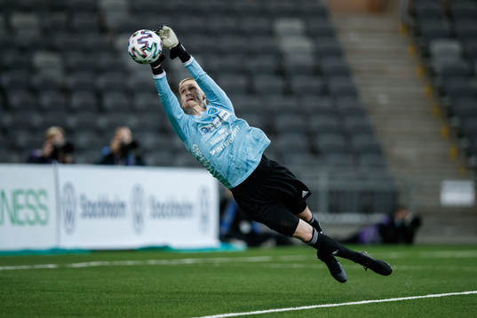 Umeås målvakt Albin Svensson