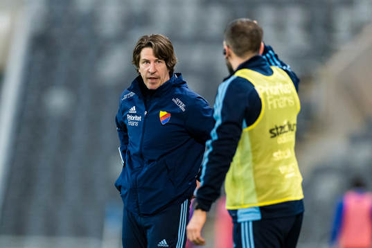 Djurgårdens tränare Thomas Lagerlöf