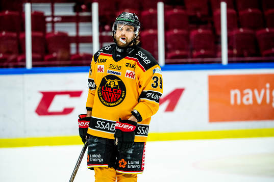 Luleås Pontus Själin deppar