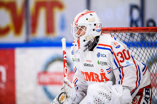 Timrås målvakt Jacob Johansson