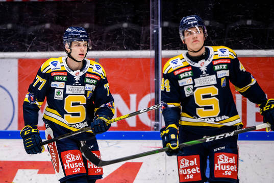 Södertäljes Sam Bitten och Oscar Eriksson