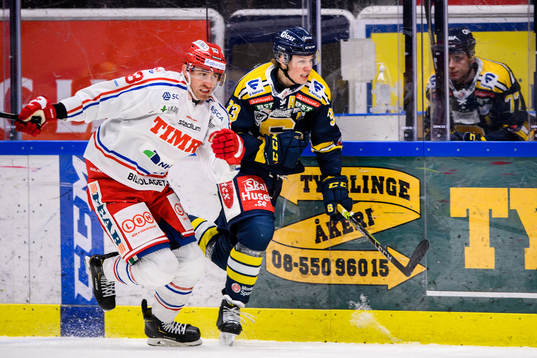 Timrås Jacob Olofsson och Södertäljes Måns Lindbäck