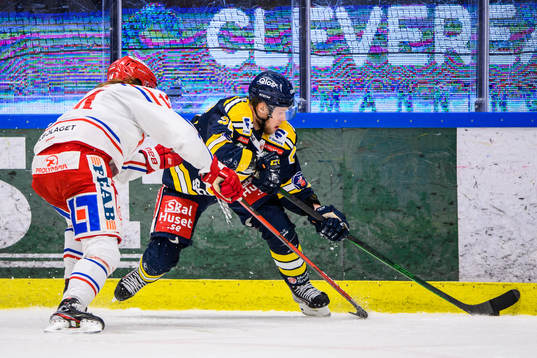 Timrås Albin Carlson och Södertäljes Christopher