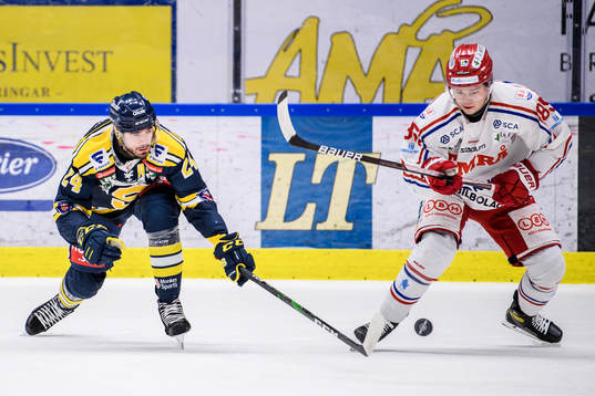 Södertäljes Jacob Dahlström och Timrås Filip Westerlund
