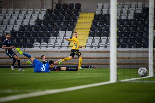 Elfsborgs Jeppe Møldrup Okkels gör 0-1