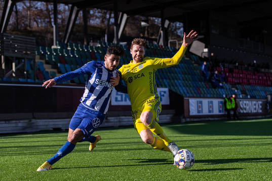 IFK Göteborg Hosam Aiesh och Sundsvalls David Myrestam