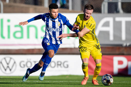 IFK Göteborg Alexander Jallow och Sundsvalls Robert
