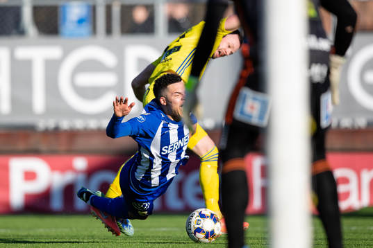 IFK Göteborg Alexander Jallow faller