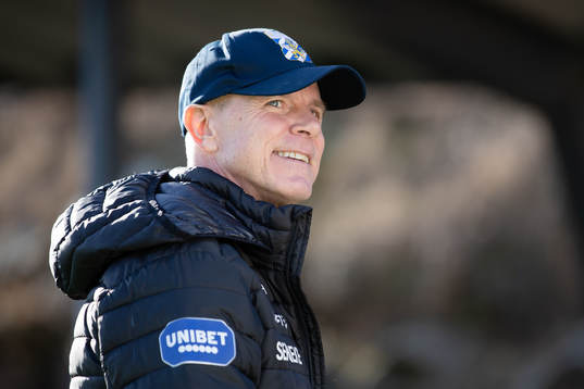 IFK Göteborgs tränare Roland Nilsson innan