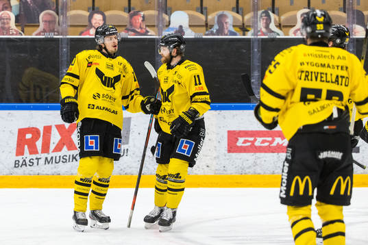 Västerås Jimmie Jansson Lorek och Sam Marklund jublar