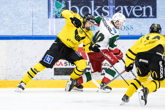 Västerås Simon Erlandsson och Moras Oskar Stål-Lyrenäs