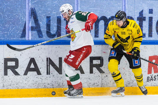 Moras Johan Persson och Västerås Jimmie Jansson Lorek