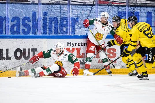 Moras Måns Carlsson och Moras Daniel Ljungren och