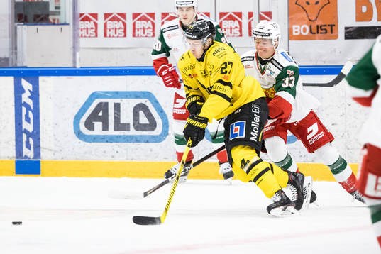 Västerås Sebastian Benker och Moras Charles Eklund
