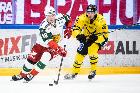 Moras Oskar Stål-Lyrenäs och Västerås Simon Åkerström