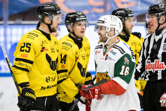 Västerås Marcus Bergman och Västerås Jesper Johansson